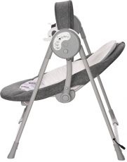 Шезлонг - гойдалка Lorelli Twinkle Grey Rhino 0-9кг